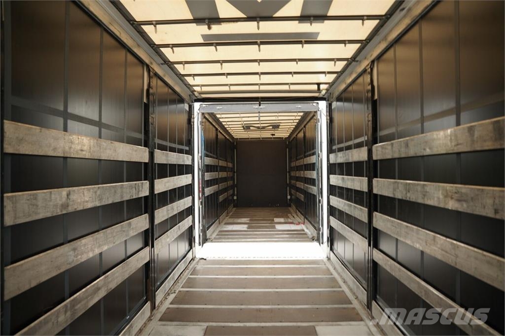 DAF XF XF 480 / ZESTAW TANDEM 120 M3 / PRZEJAZDOWY / Priekabos su tentu
