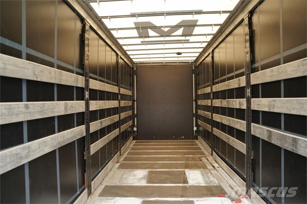 DAF XF XF 480 / ZESTAW TANDEM 120 M3 / PRZEJAZDOWY / Priekabos su tentu