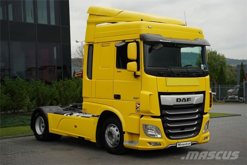 DAF XF XF 530 / SPACE CAB / OPONY 100% / FULL AIRMATIC Trekkers