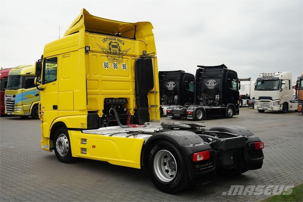 DAF XF XF 530 / SPACE CAB / OPONY 100% / FULL AIRMATIC Trekkers
