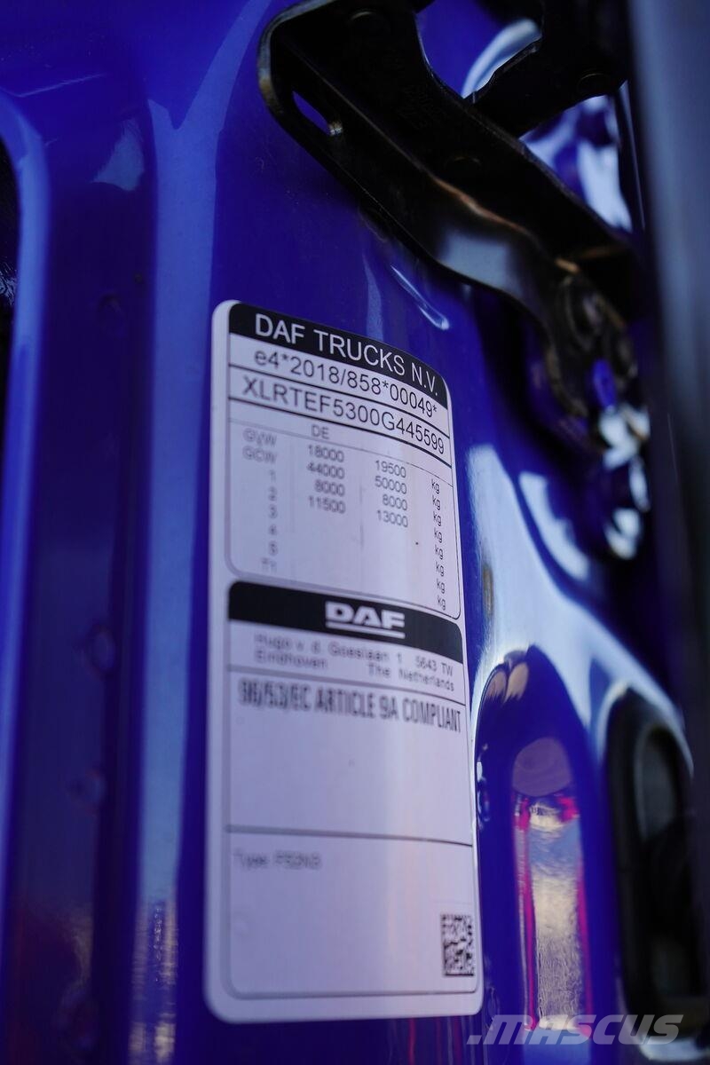 DAF / XG + / 530 / ACC / EURO 6 / RETARDER / I – COOL Nyergesvontatók
