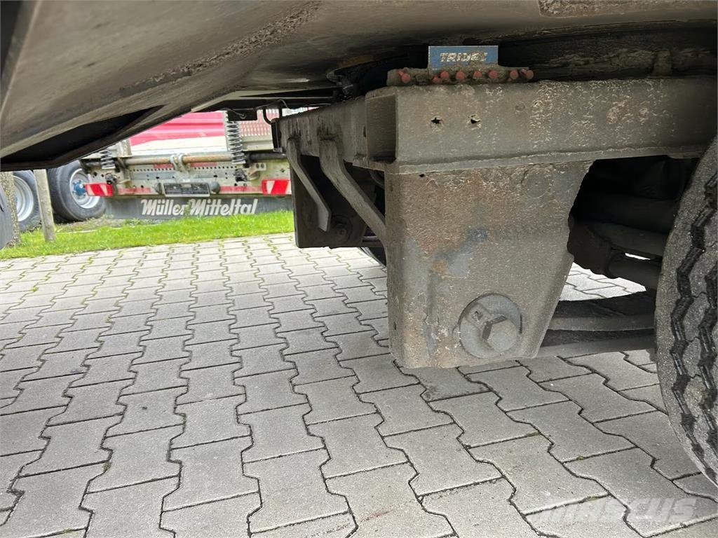 Eggers HXT 24 ZZL – 3-Axle Steering Curtainsider Trailer Schuifzeilopbouw