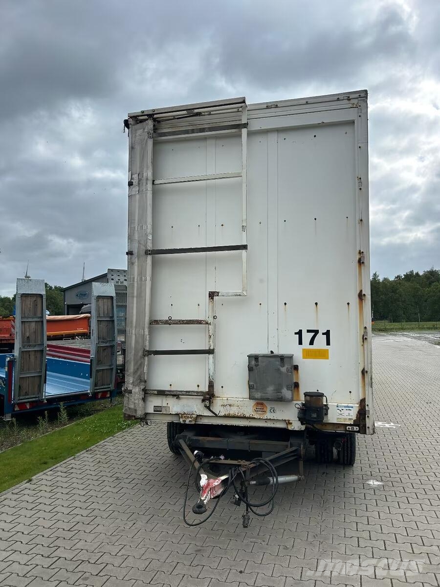 Eggers HXT 24 ZZL – 3-Axle Steering Curtainsider Trailer Schuifzeilopbouw