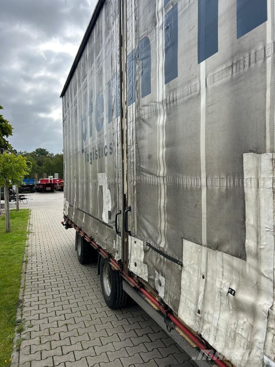 Eggers HXT 24 ZZL – 3-Axle Steering Curtainsider Trailer Schuifzeilopbouw