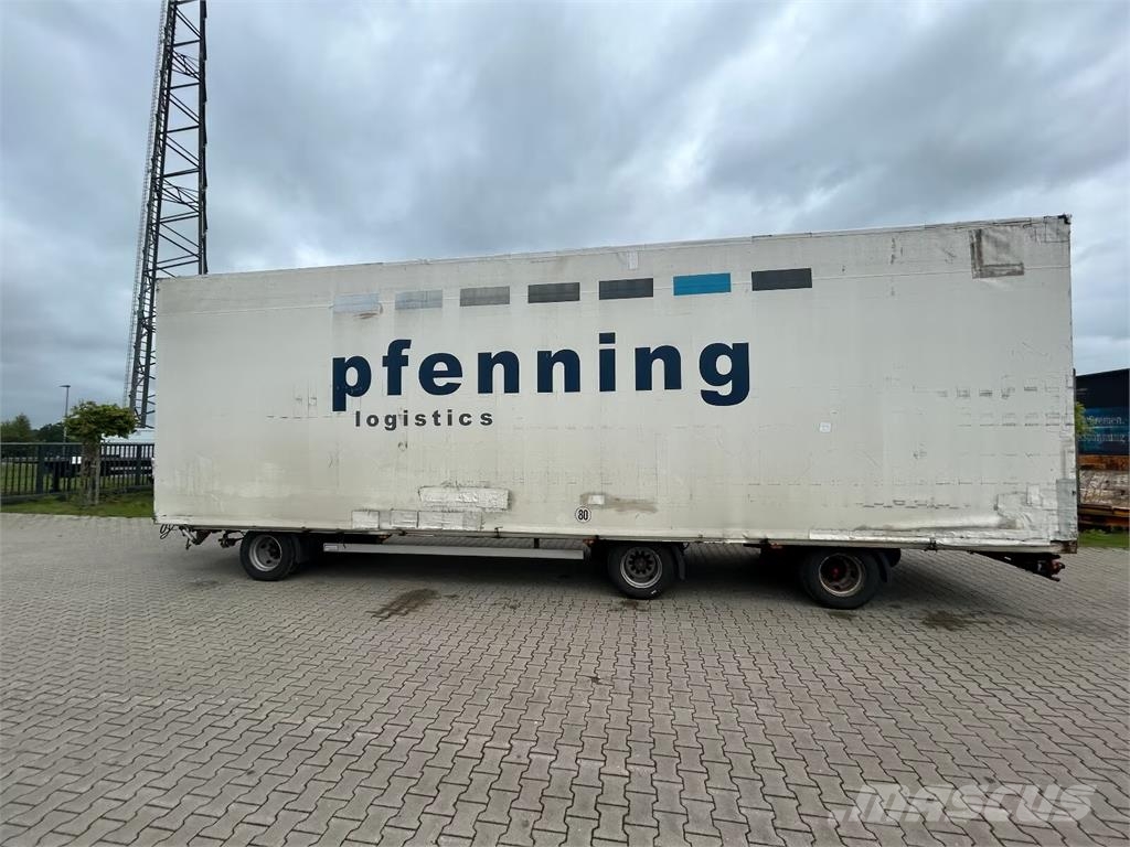Eggers HXT 24 ZZL – 3-Axle Steering Curtainsider Trailer Schuifzeilopbouw
