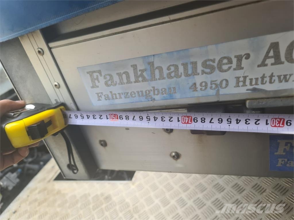 Fankhauser BE BE Trailer Pritsche+Plane - LBW Zepr Other trucks