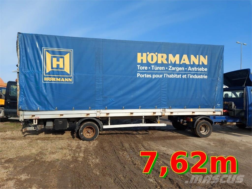 Fankhauser BE BE Trailer Pritsche+Plane - LBW Zepr Other trucks