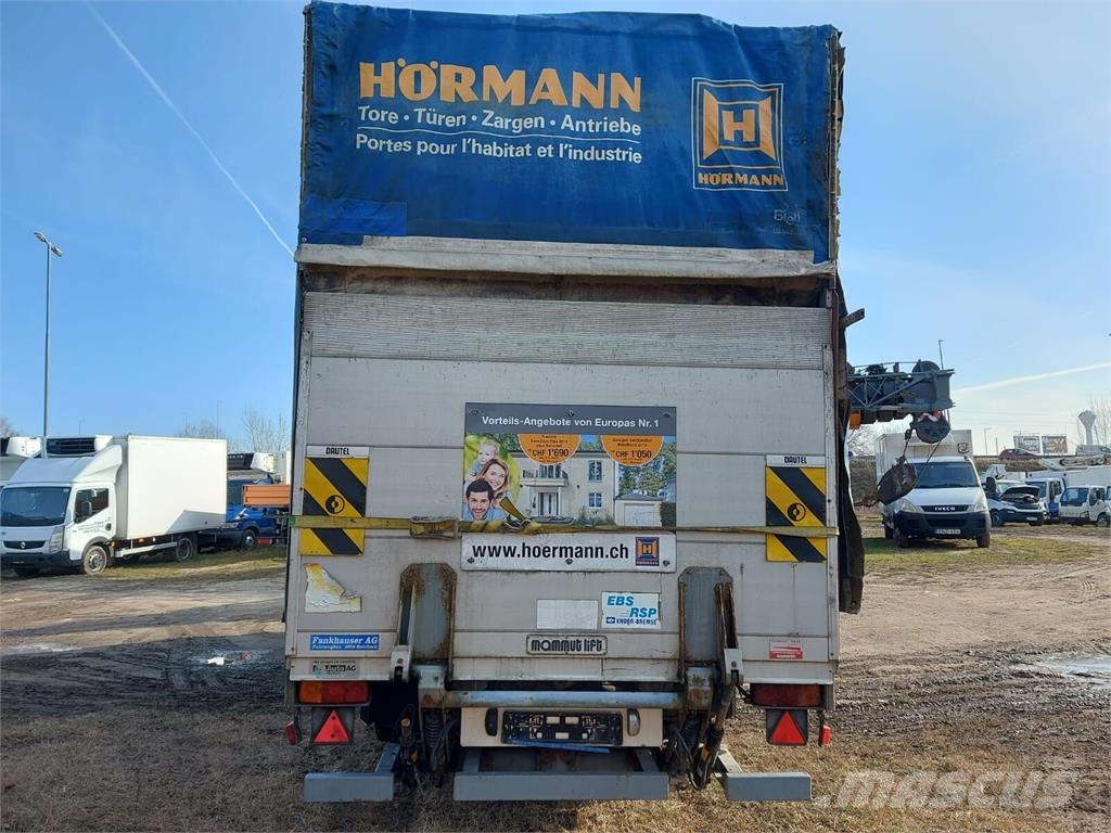Fankhauser BE BE Trailer Pritsche+Plane - LBW Zepr Other trucks