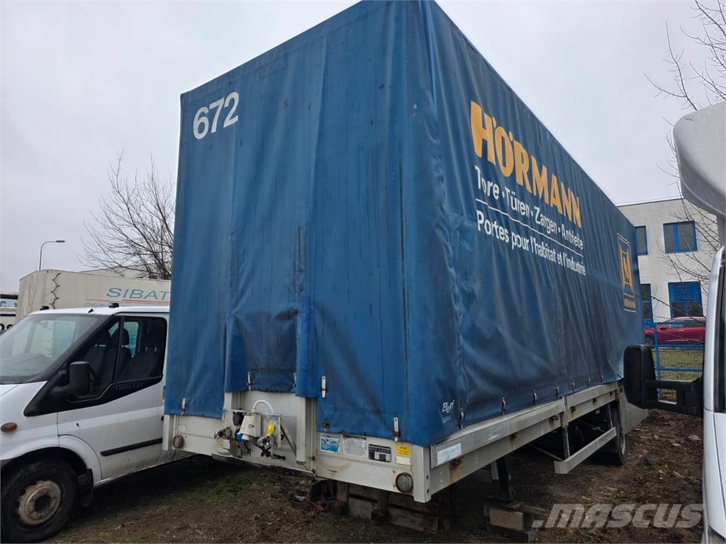 Fankhauser BE BE Trailer Pritsche+Plane - LBW Zepr Other trucks