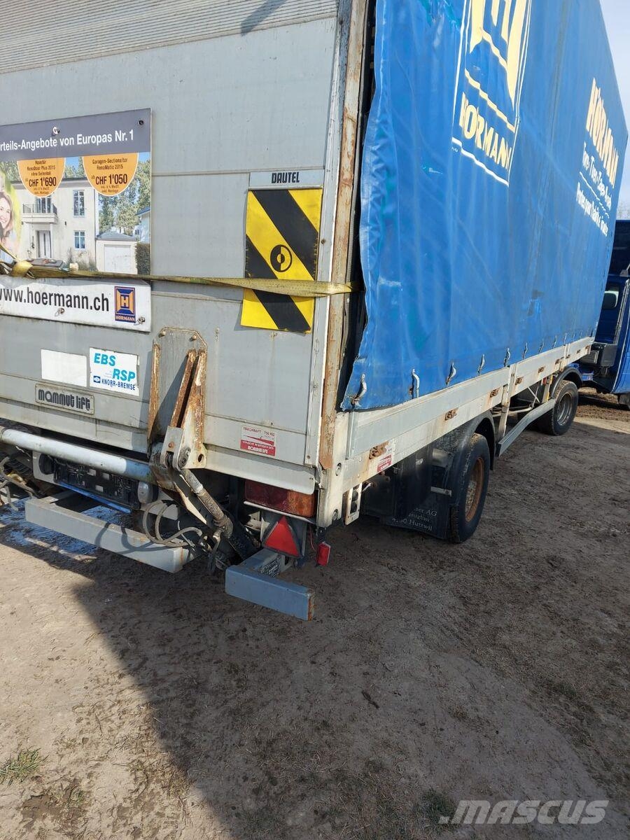 Fankhauser BE BE Trailer Pritsche+Plane - LBW Zepr Other trucks