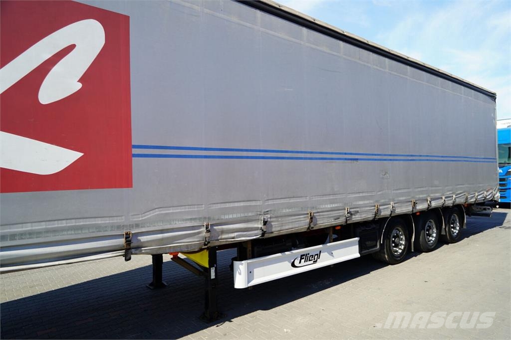 Fliegl / FIRANKA / MEGA / MULDA 7 M / DACH PODNOSZONY / O Semirremolques de caja de lona