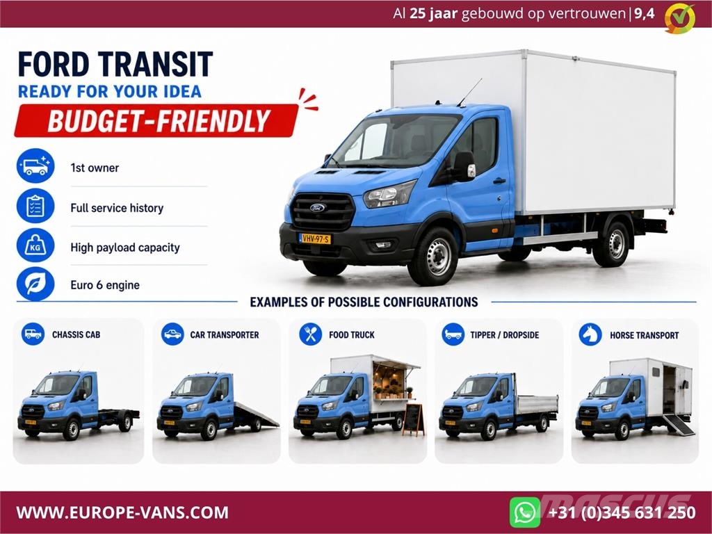 Ford Transit 350 2.0 TDCI 130pk E6 Bakwagen met achterd Otros camiones