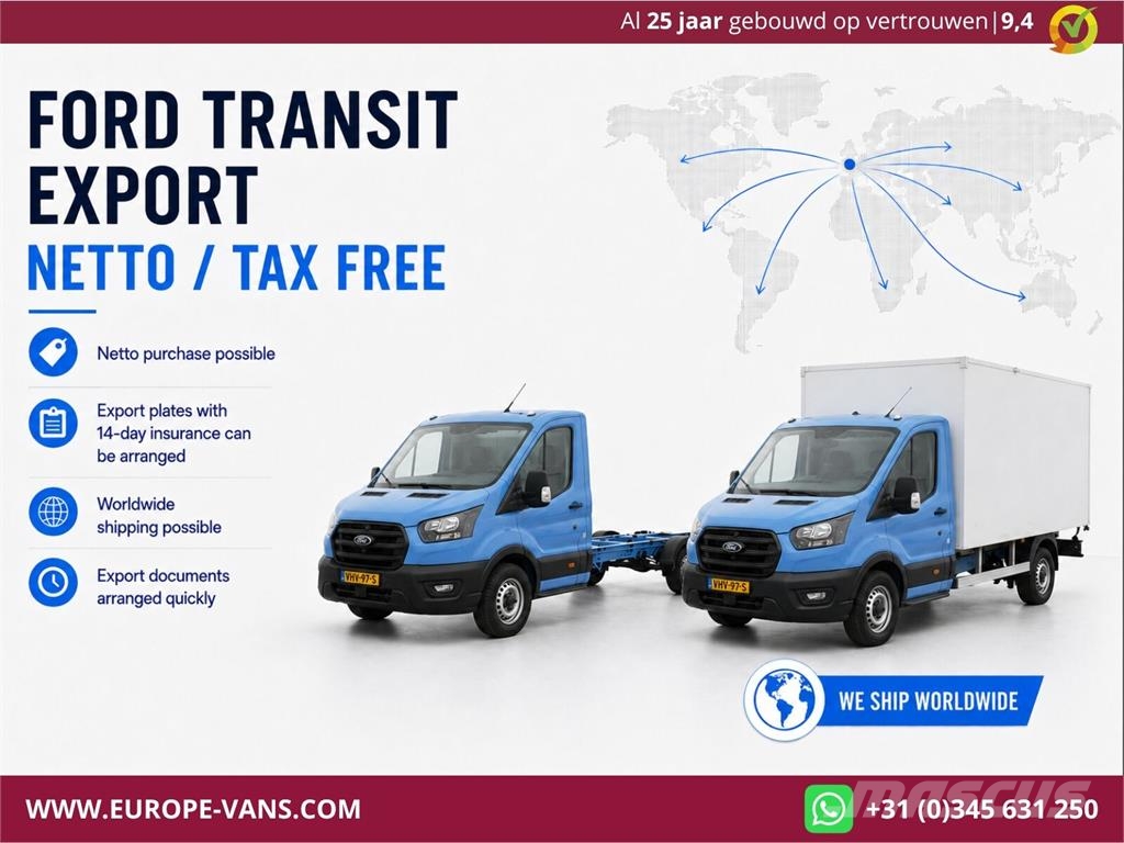 Ford Transit 350 2.0 TDCI 130pk E6 Bakwagen met achterd Otros camiones