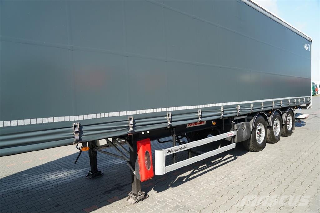 Fruehauf  Tentinės puspriekabės