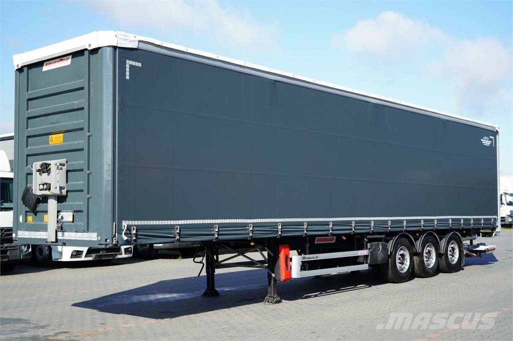 Fruehauf  Tentinės puspriekabės