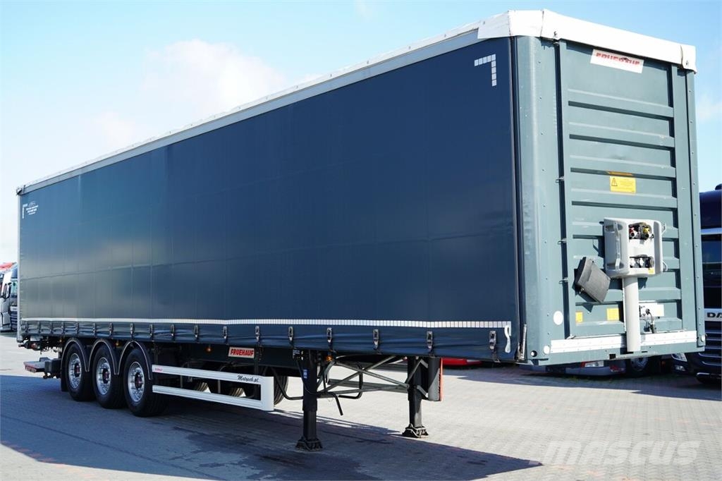 Fruehauf  Tentinės puspriekabės