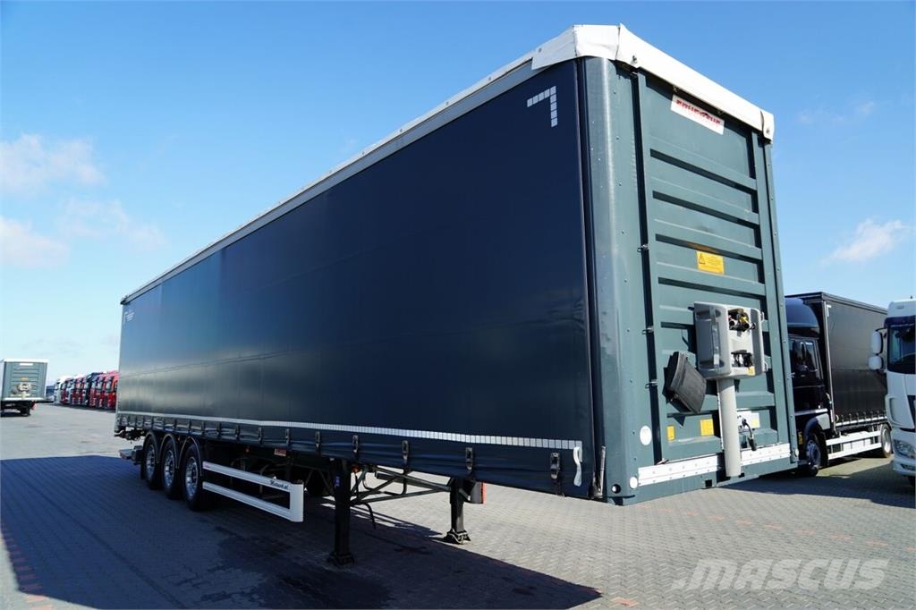 Fruehauf  Tentinės puspriekabės