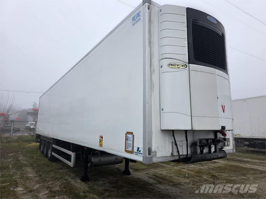Fruehauf Carrier Vector 1950 MT frigo semi-trailer + DHolla Piekabes ar temperatūras kontroli