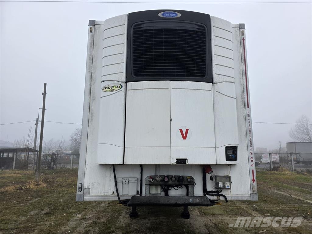 Fruehauf Carrier Vector 1950 MT frigo semi-trailer + DHolla Piekabes ar temperatūras kontroli