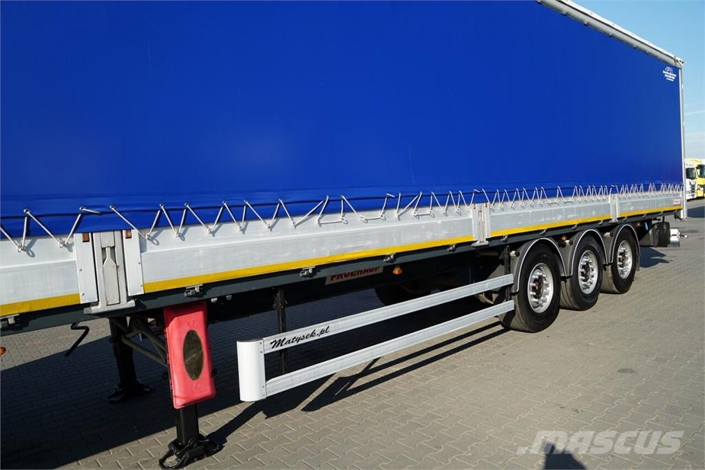 Fruehauf FIRANKA / BURTOWA / STANDARD / MOCNA PODŁOGA / OŚ  Tents puspiekabes
