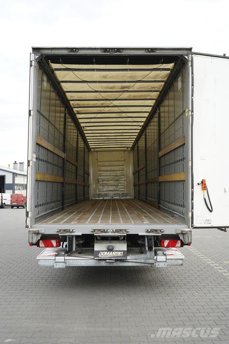 Fruehauf / FIRANKA / MULTI LOCK / WINDA Tentinės puspriekabės