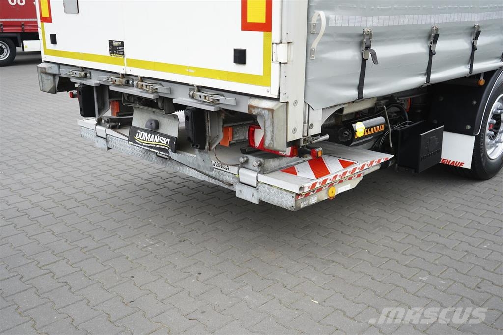 Fruehauf / FIRANKA / MULTI LOCK / WINDA Tentinės puspriekabės