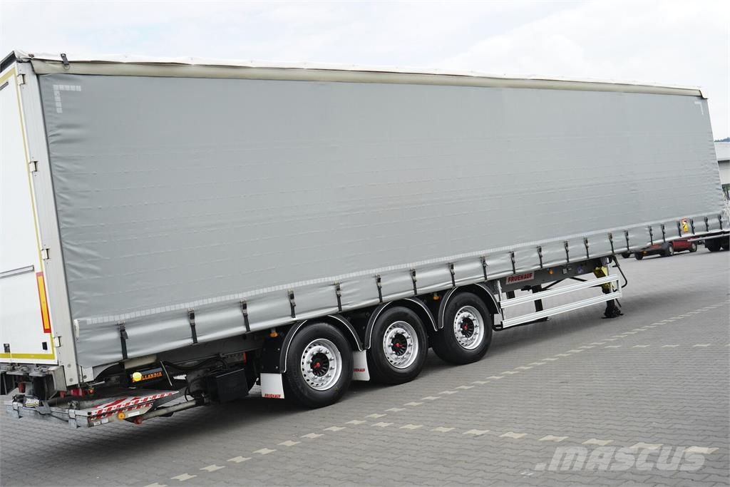 Fruehauf / FIRANKA / MULTI LOCK / WINDA Tentinės puspriekabės