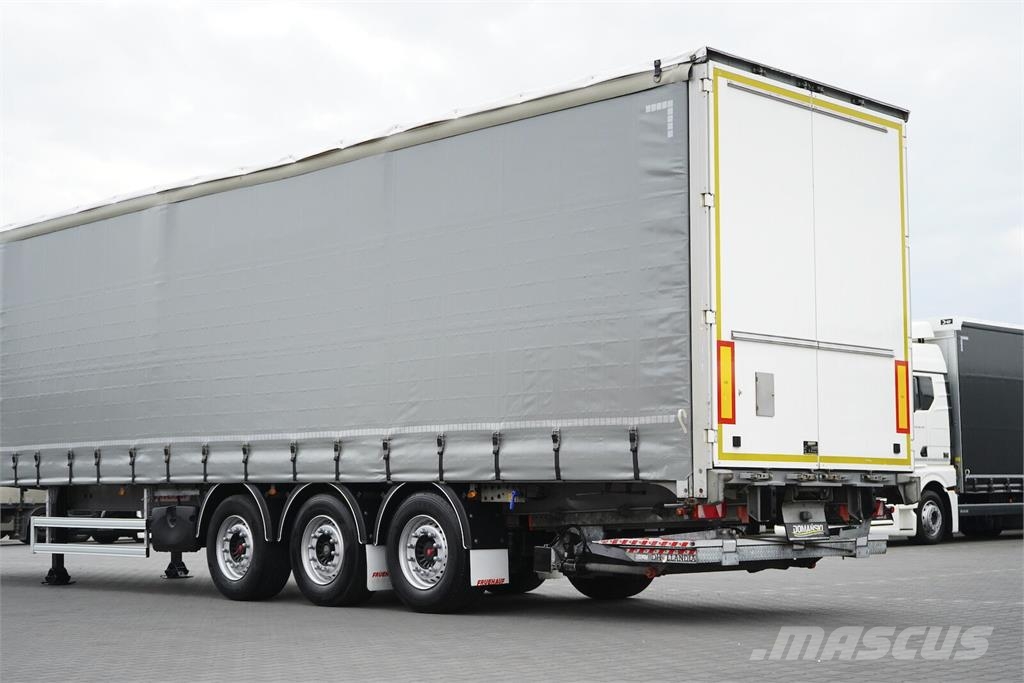 Fruehauf / FIRANKA / MULTI LOCK / WINDA Tentinės puspriekabės