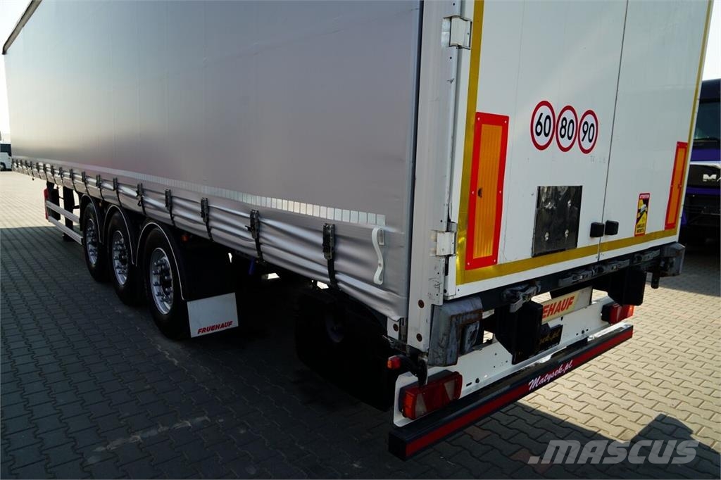 Fruehauf / FIRANKA / STANDARD / MOCNA PODŁOGA / OŚ PODNOSZO Tentinės puspriekabės