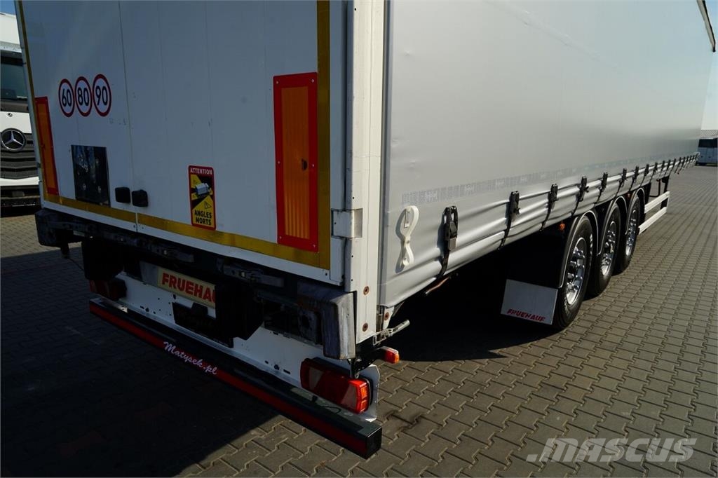 Fruehauf / FIRANKA / STANDARD / MOCNA PODŁOGA / OŚ PODNOSZO Tentinės puspriekabės