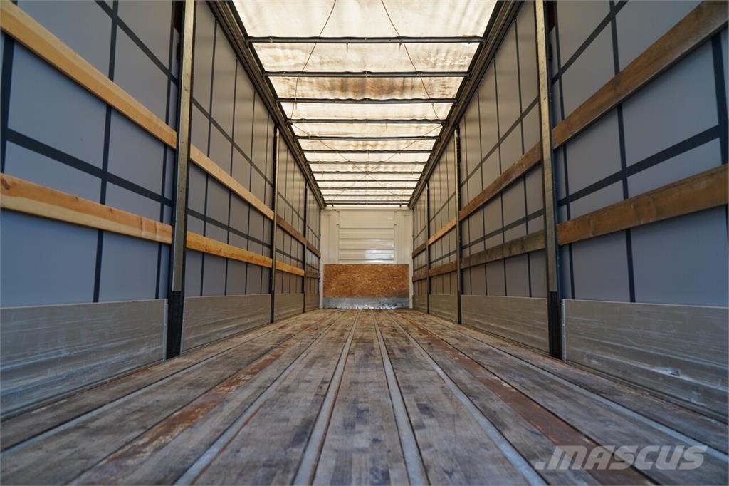 Fruehauf / FIRANKA / STANDARD / MOCNA PODŁOGA / OŚ PODNOSZO Tentinės puspriekabės