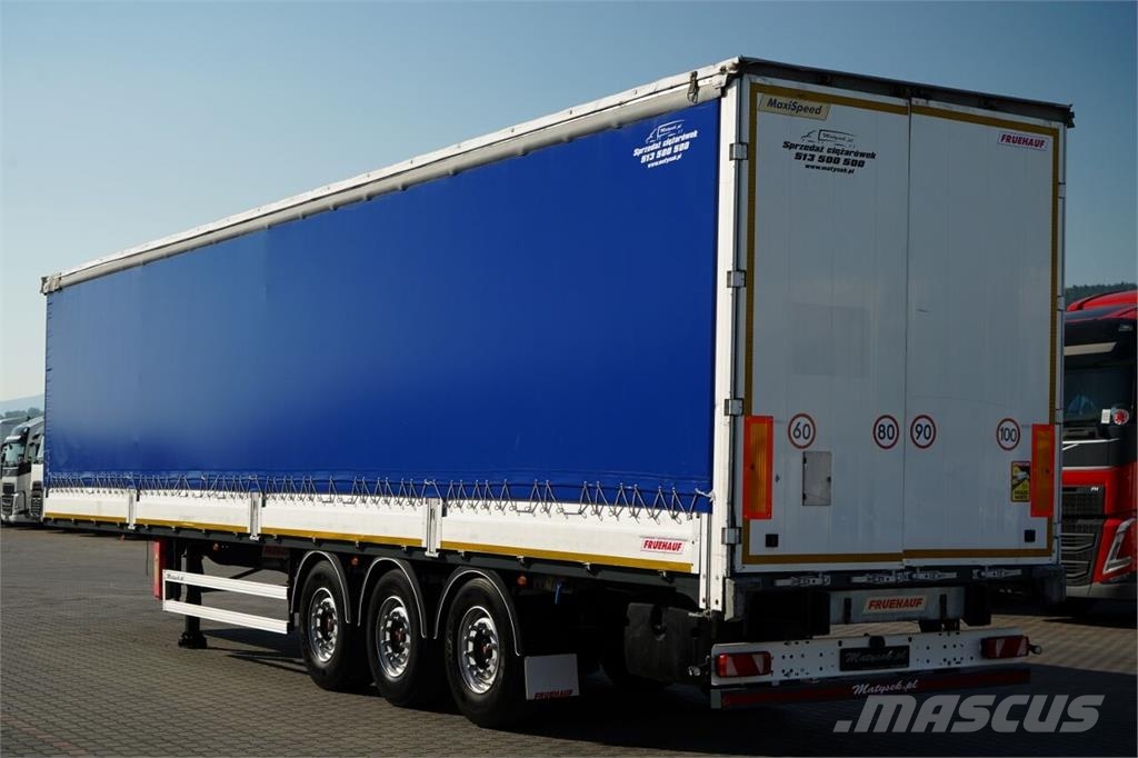 Fruehauf FIRANKA / BURTOWA / STANDARD / MOCNA PODŁOGA / OŚ  Tents puspiekabes
