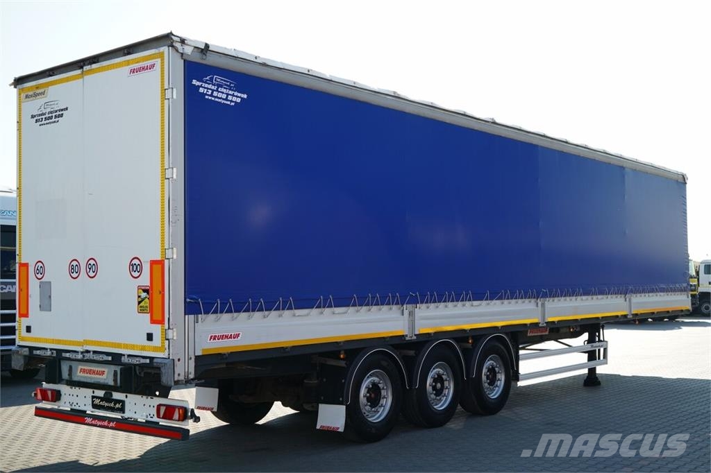 Fruehauf FIRANKA / BURTOWA / STANDARD / MOCNA PODŁOGA / OŚ  Tents puspiekabes