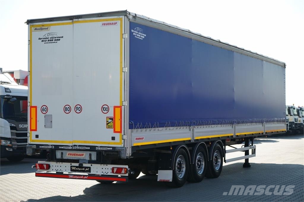 Fruehauf FIRANKA / BURTOWA / STANDARD / MOCNA PODŁOGA / OŚ  Tents puspiekabes