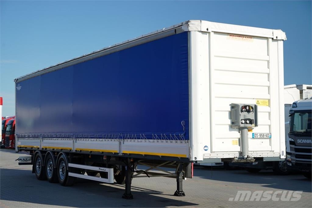 Fruehauf FIRANKA / BURTOWA / STANDARD / MOCNA PODŁOGA / OŚ  Tents puspiekabes