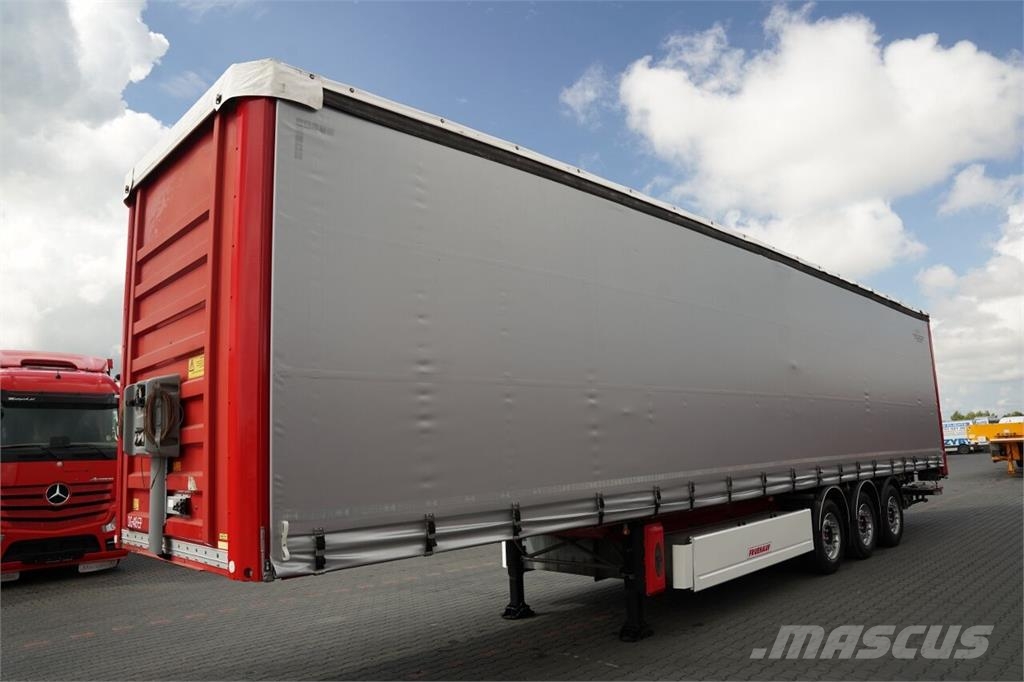 Fruehauf / FIRANKA / PALECIARA / WINDA DHOLLANDIA - 2 000 K Naczepy firanki