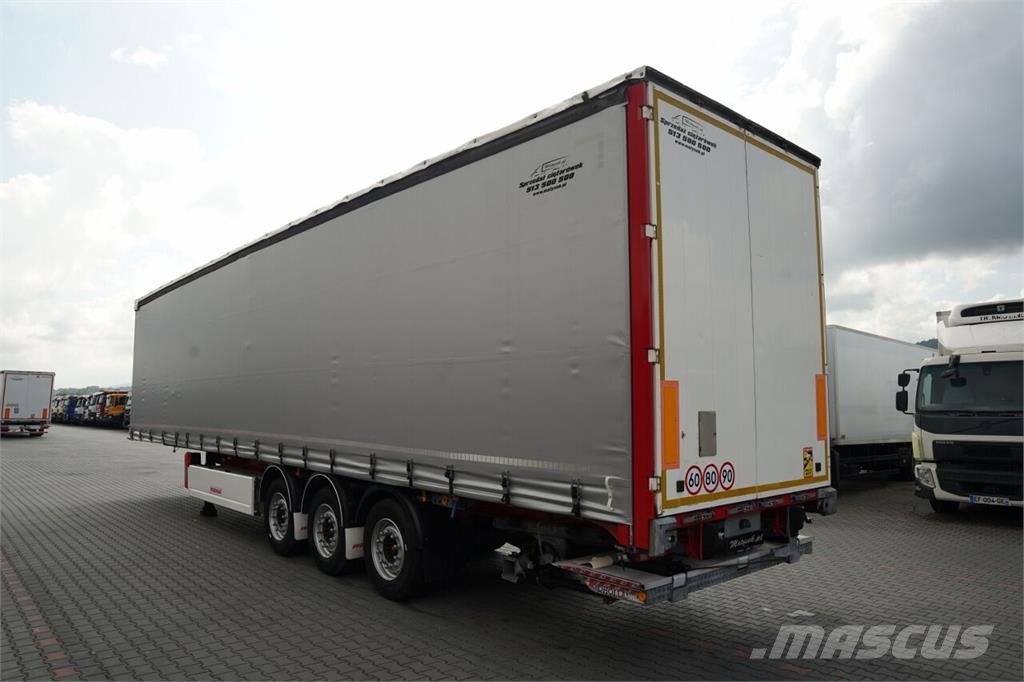 Fruehauf / FIRANKA / PALECIARA / WINDA DHOLLANDIA - 2 000 K Naczepy firanki