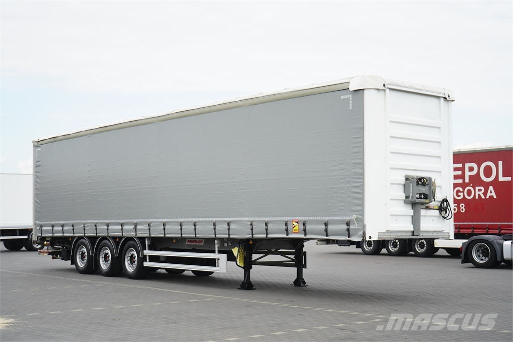 Fruehauf / FIRANKA / MULTI LOCK / WINDA Tentinės puspriekabės