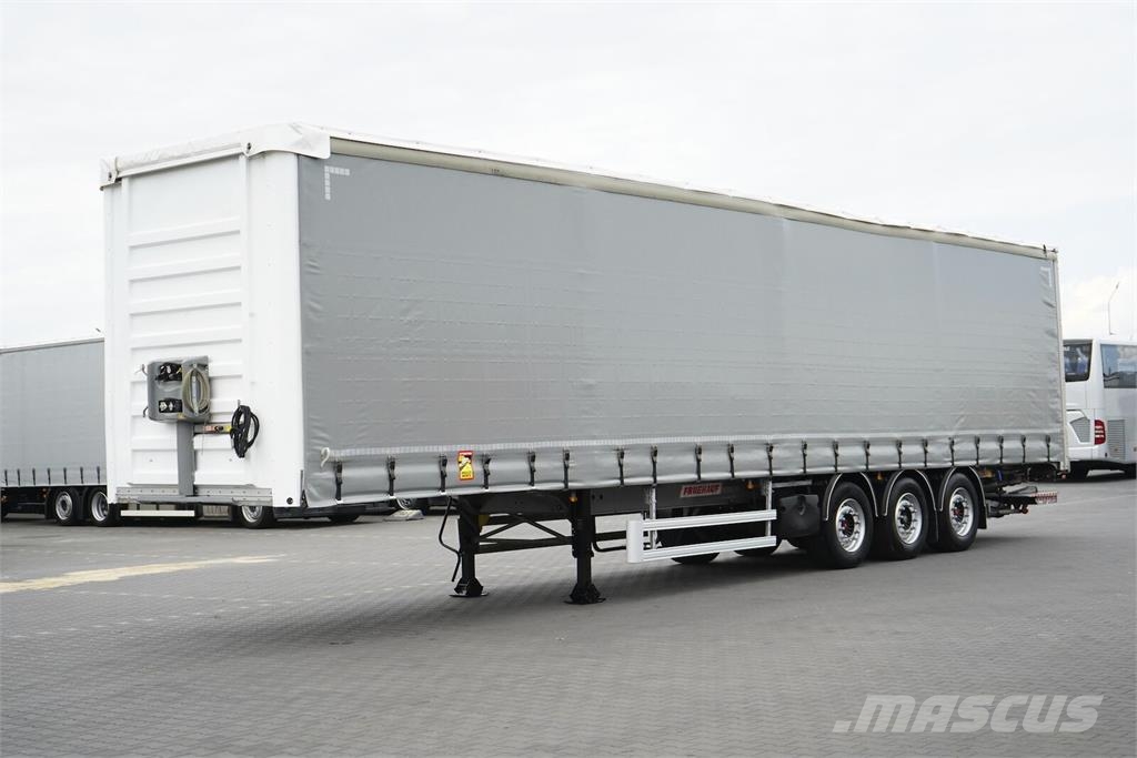 Fruehauf / FIRANKA / MULTI LOCK / WINDA Tentinės puspriekabės