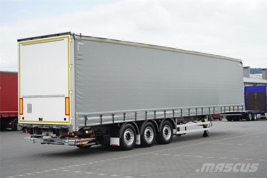 Fruehauf / FIRANKA / MULTI LOCK / WINDA Tentinės puspriekabės