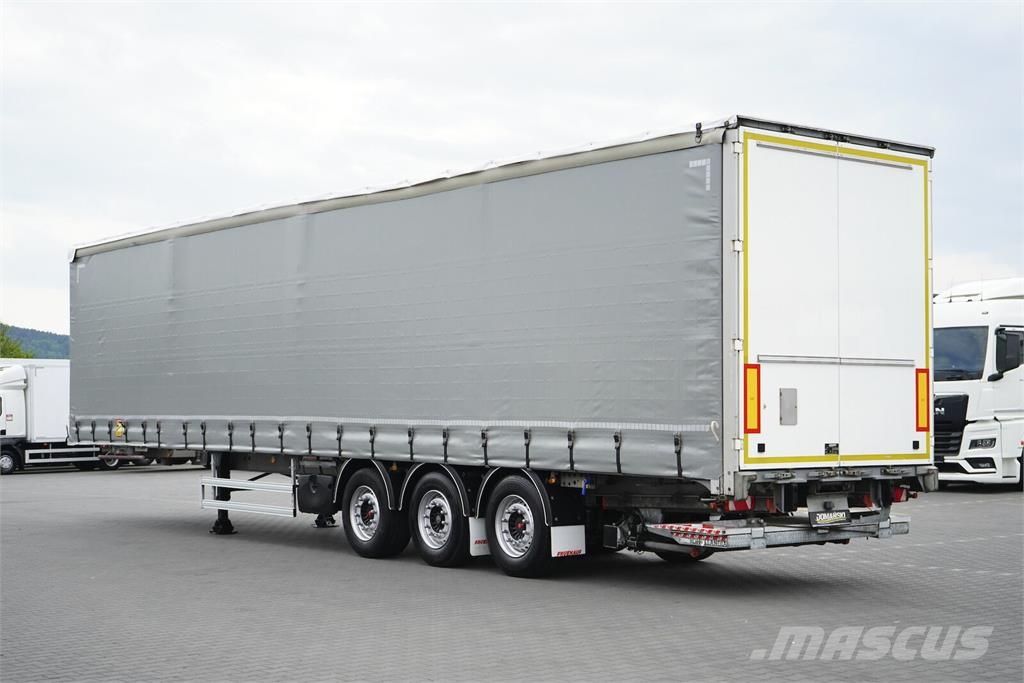 Fruehauf / FIRANKA / MULTI LOCK / WINDA Tentinės puspriekabės