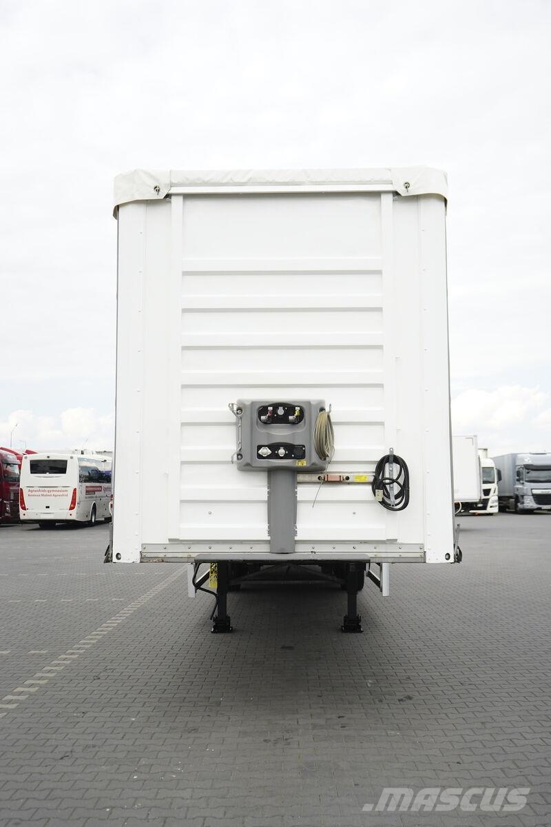 Fruehauf / FIRANKA / MULTI LOCK / WINDA Tentinės puspriekabės