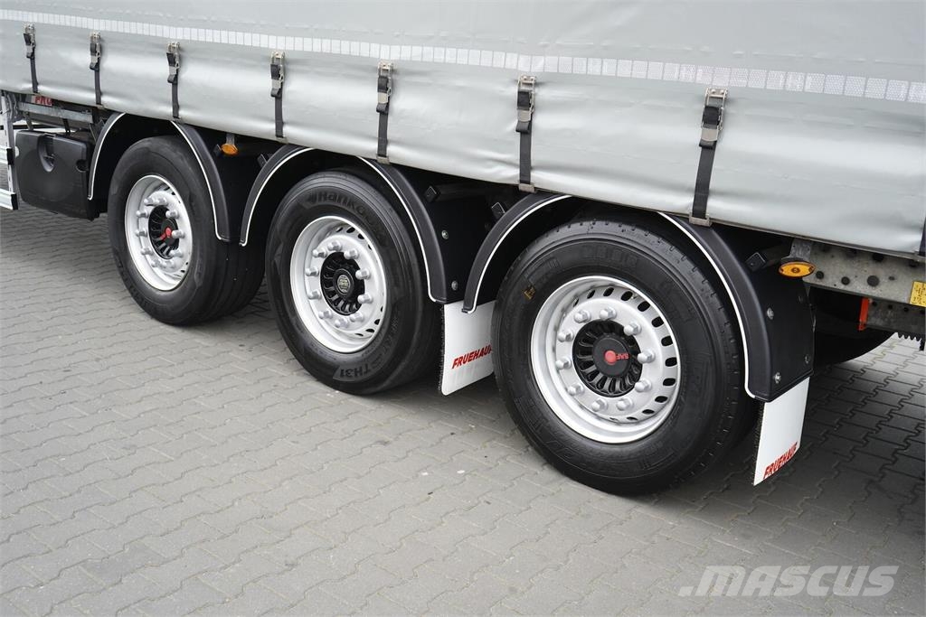 Fruehauf / FIRANKA / MULTI LOCK / WINDA Tentinės puspriekabės