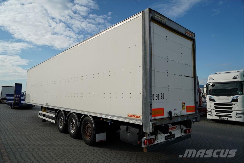 Fruehauf Koffer roller door semi-trailer Semirremolques de carrocería de cajas