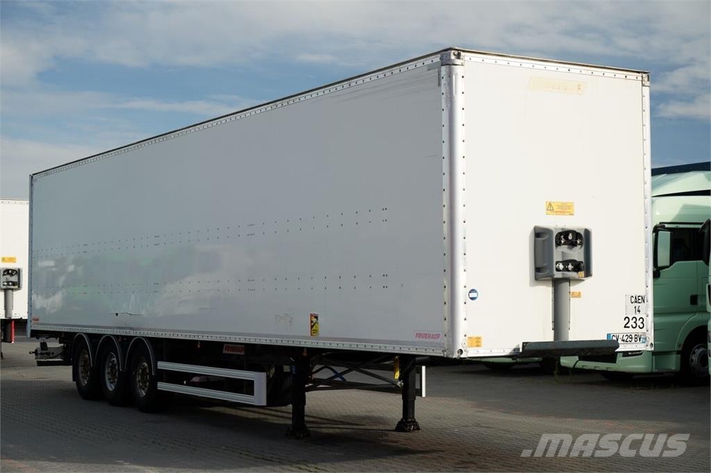 Fruehauf Koffer roller door semi-trailer Semirremolques de carrocería de cajas