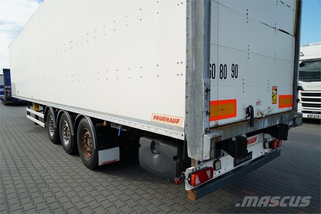 Fruehauf Koffer roller door semi-trailer Semirremolques de carrocería de cajas