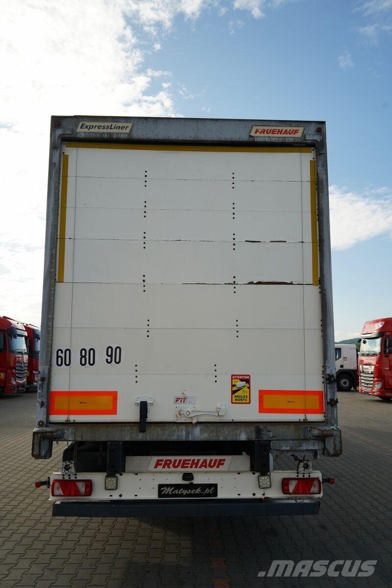 Fruehauf Koffer roller door semi-trailer Semirremolques de carrocería de cajas