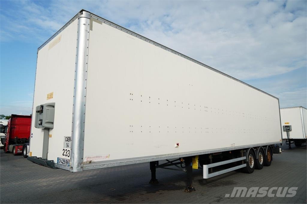 Fruehauf Koffer roller door semi-trailer Semirremolques de carrocería de cajas