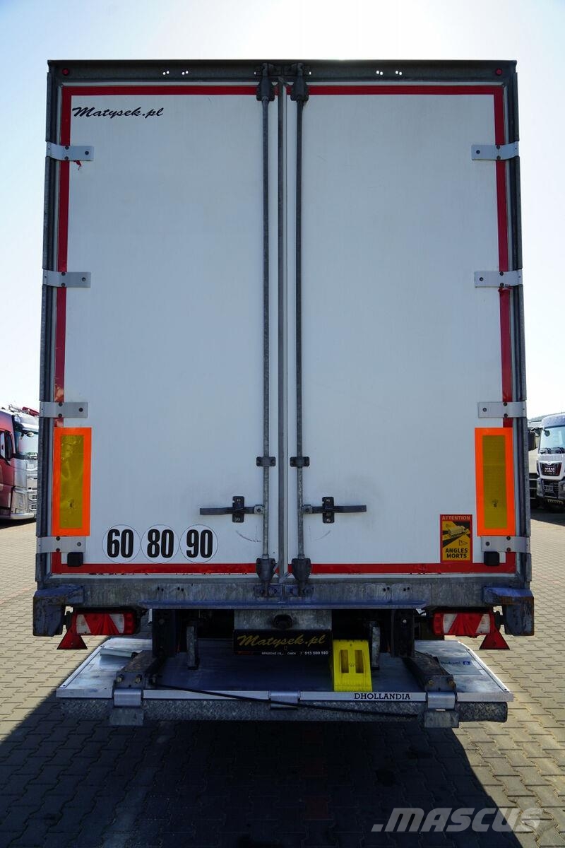 Fruehauf / KONTENER / STANDARD / WINDA DHOLLANDIA - 1 500 K Semi remorque fourgon