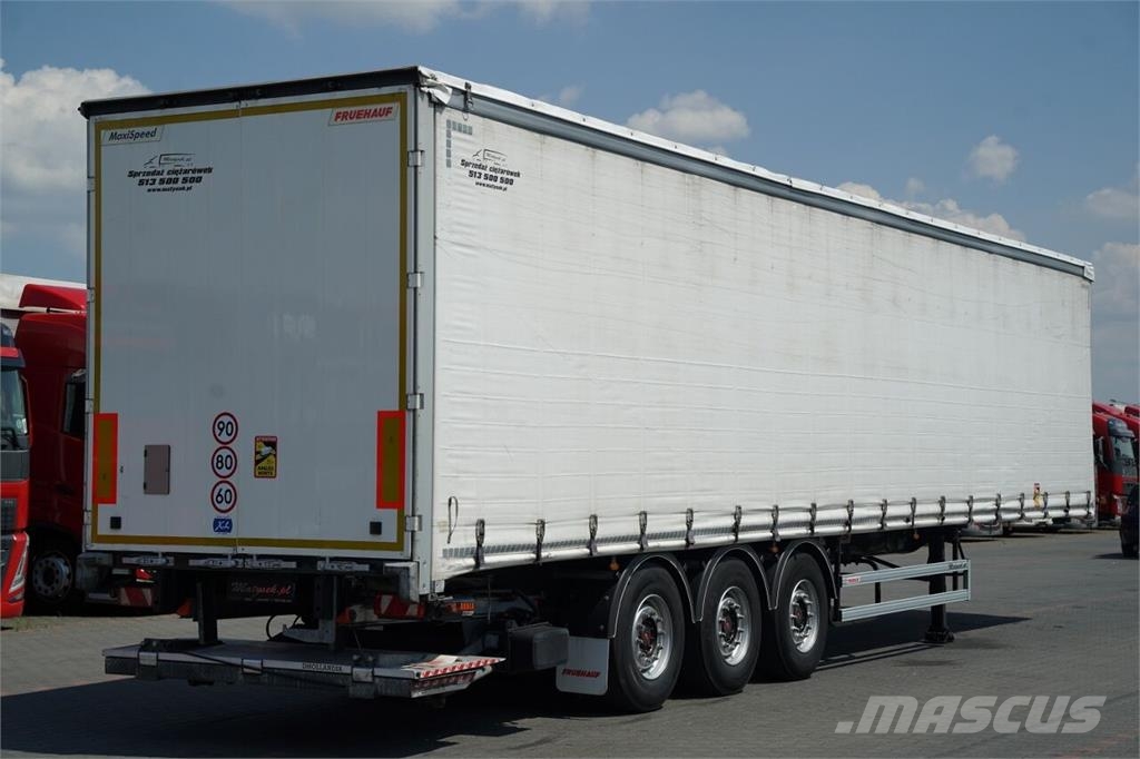 Fruehauf STANDARD Tentinės puspriekabės